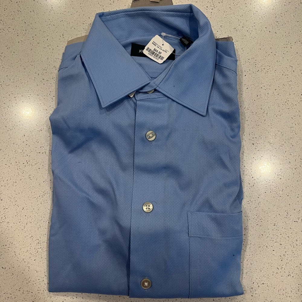 Jones New York Blue Dress Shirt